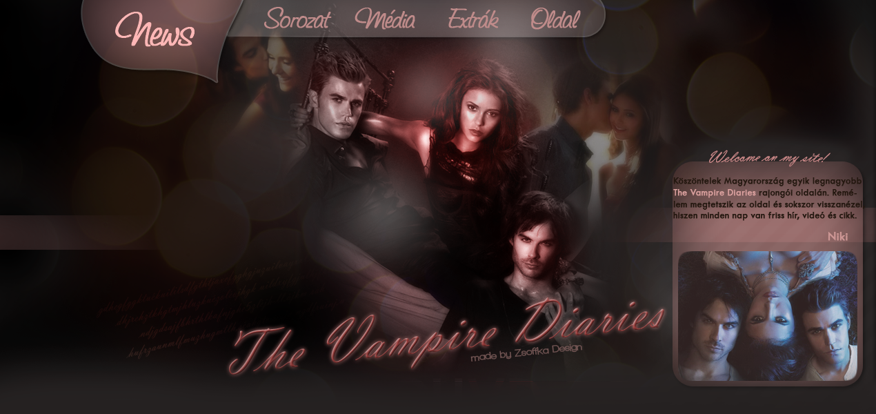 TVD-ONLINE | Magyarorszg #1 The Vampire Diaries rajongi oldala
